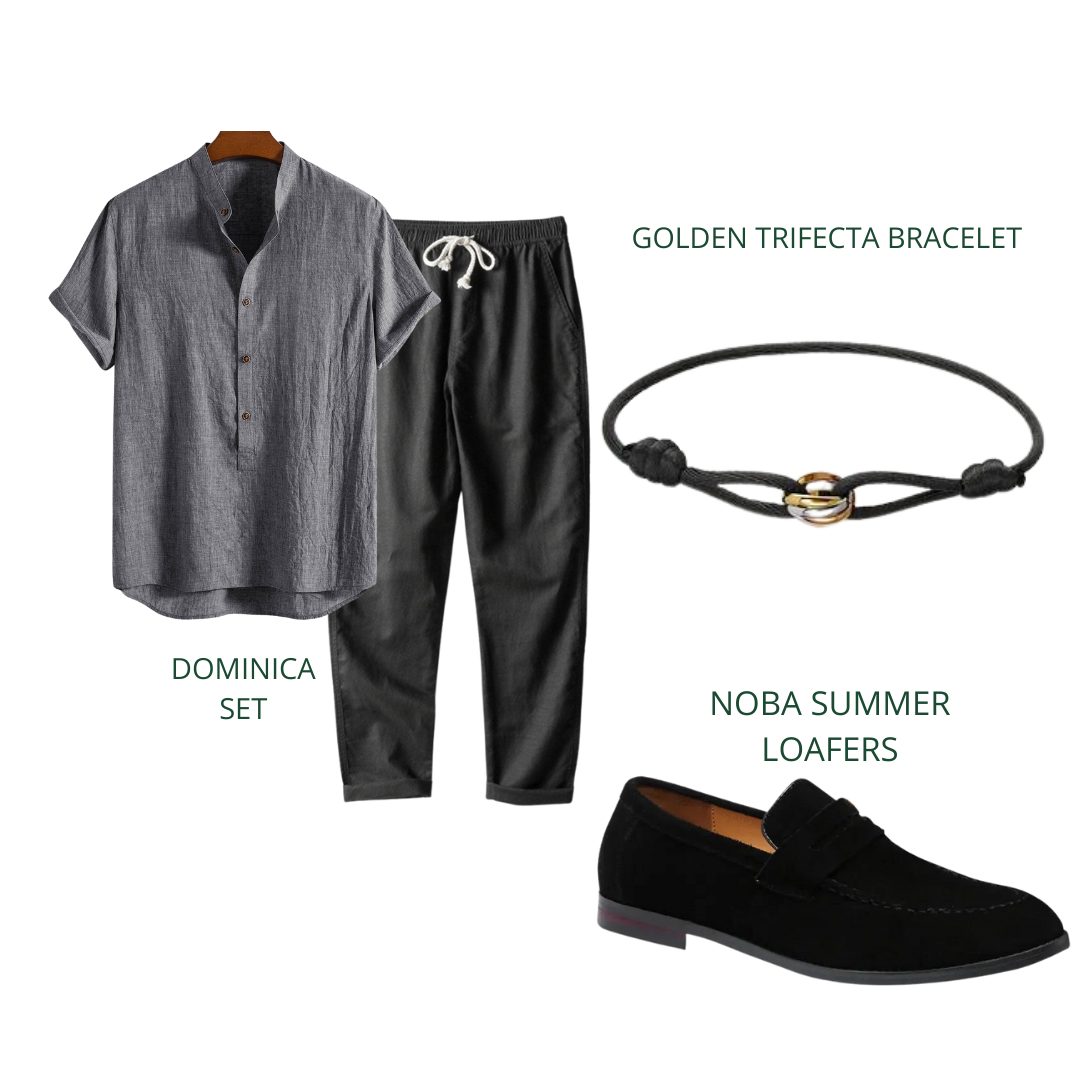 KOELMAN 4-delig set - Zwart