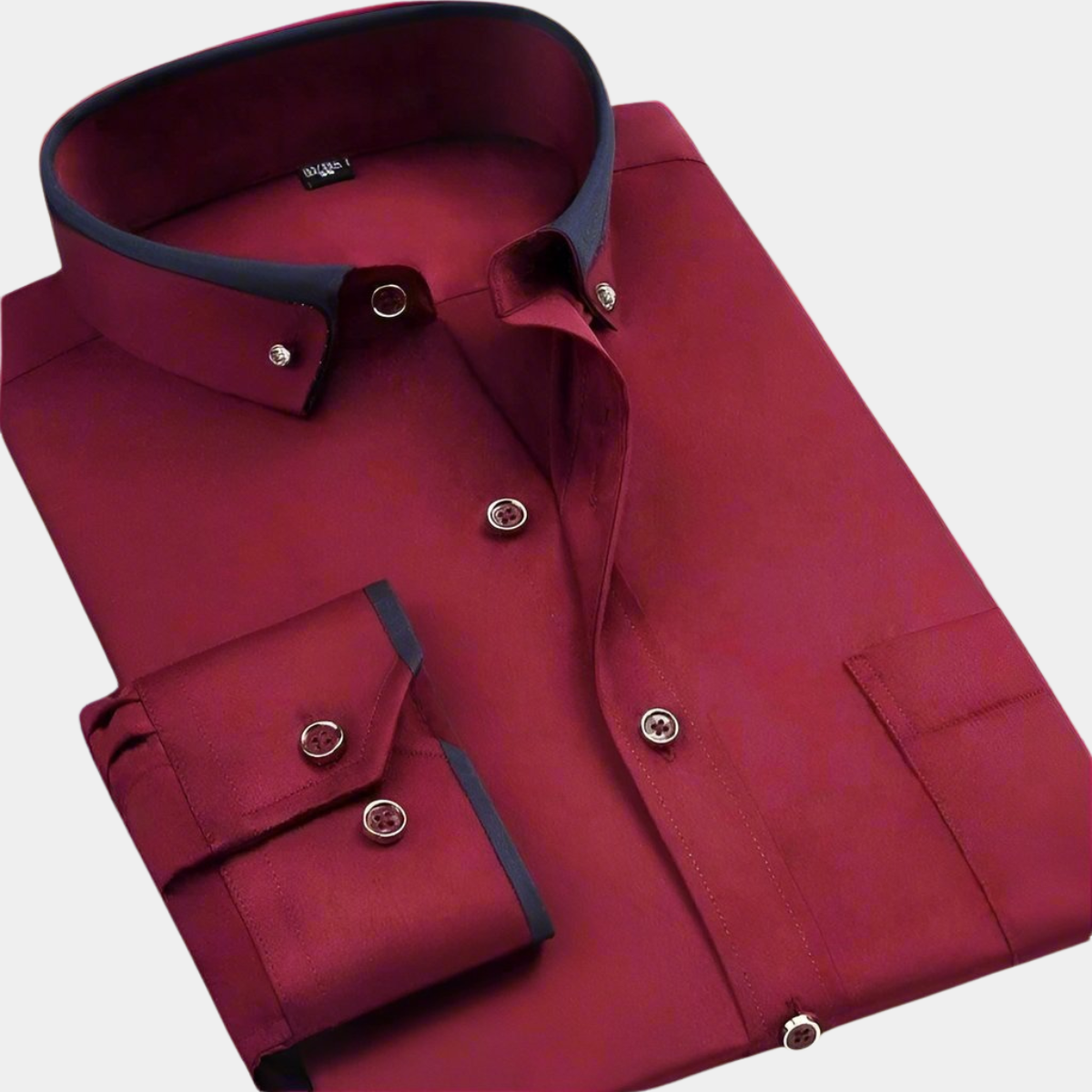 ROSSI ROMA | HEREN CLASSIC SHIRT MET LANGE MOUWEN