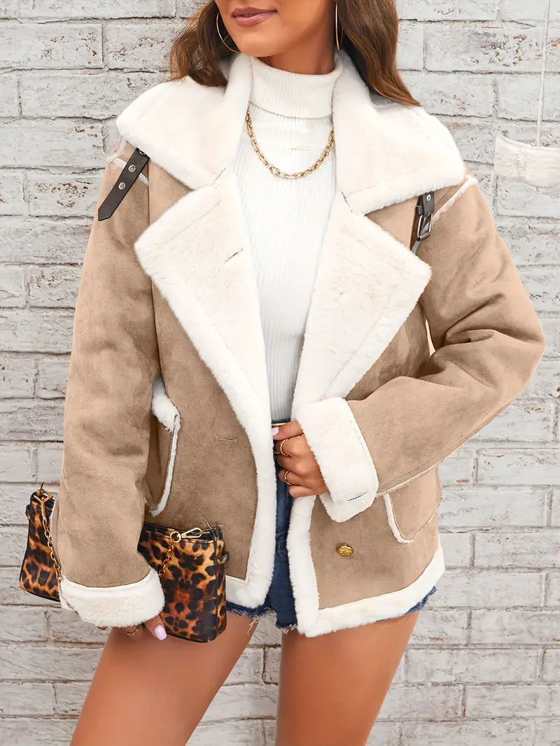 Isabella™ Winterjas Voering van Synthetische Bont