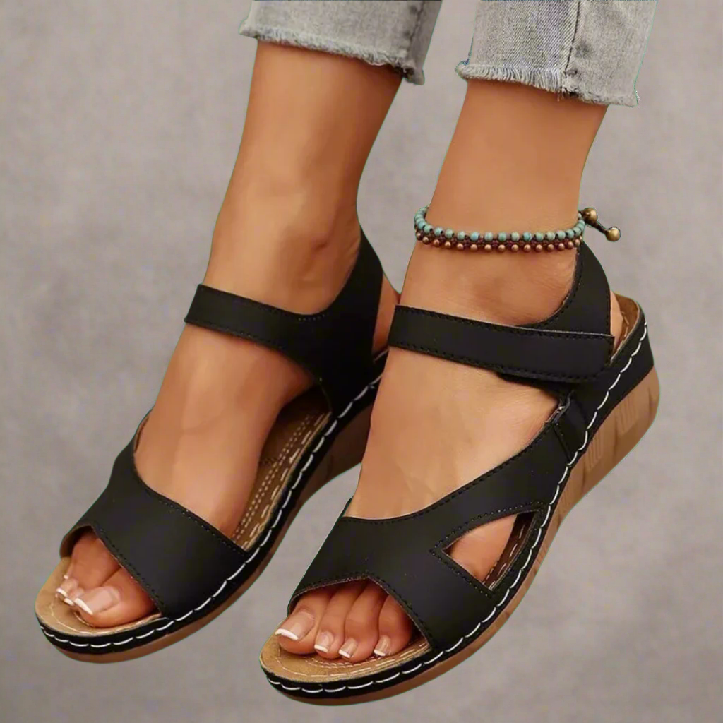 Ilona | Handgemaakte corksandalen van premiummateriaal