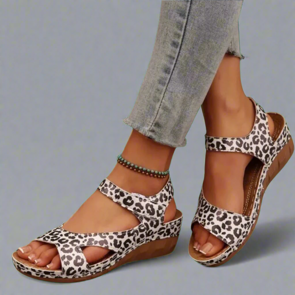 Ilona | Handgemaakte corksandalen van premiummateriaal