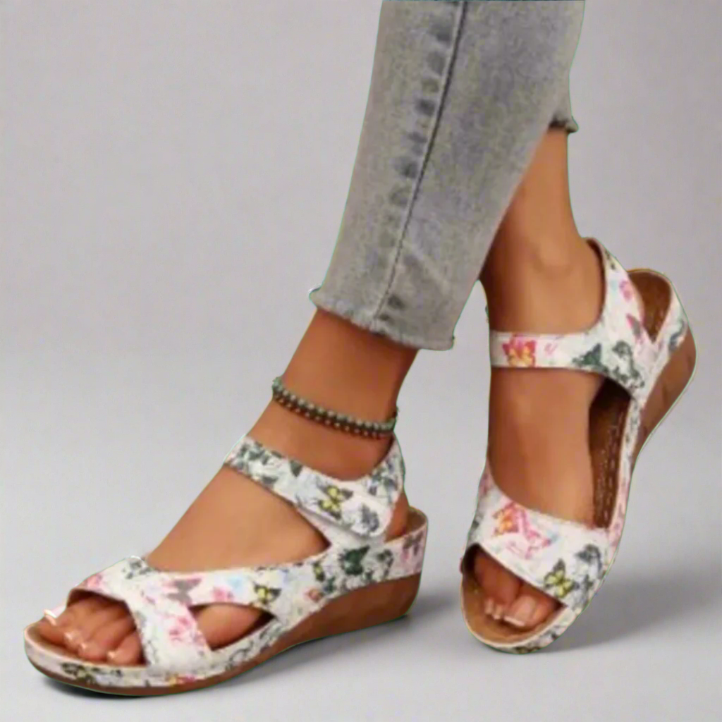 Ilona | Handgemaakte corksandalen van premiummateriaal