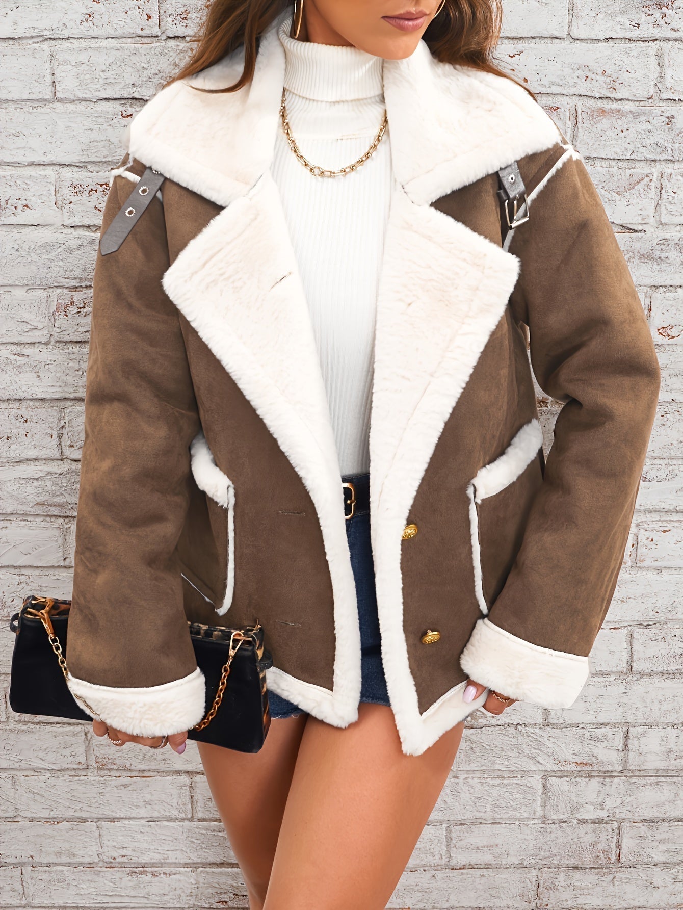 Isabella™ Winterjas Voering van Synthetische Bont