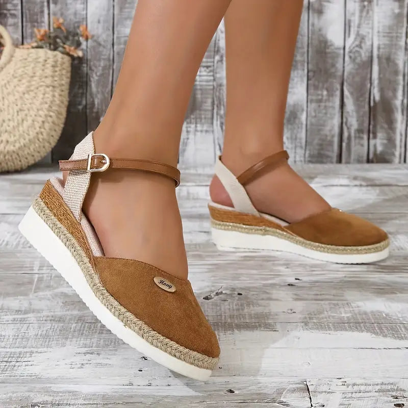 Alfonsa | Orthopedische Sandalen, Met Plateau, Ademend en Ontspannend