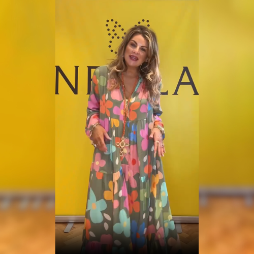 Luna™ - Chique en elegante bloemenjurk voor een verfijnde look