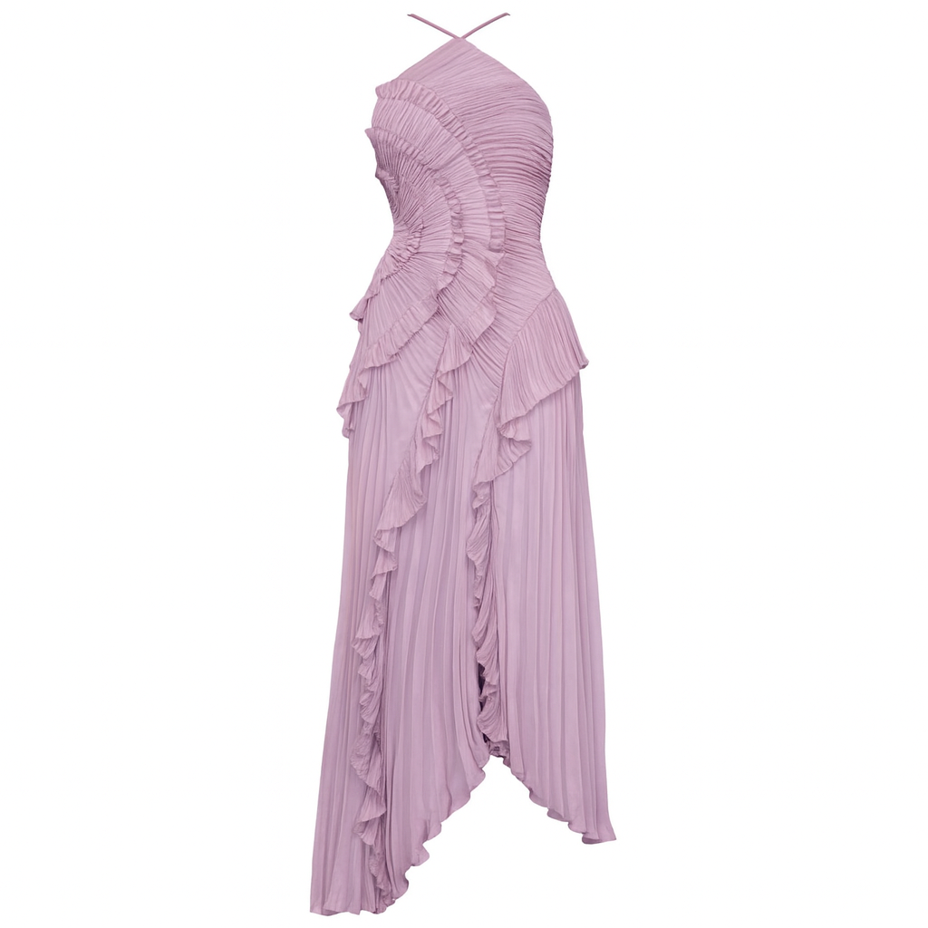 Emmeline – Paarse jurk