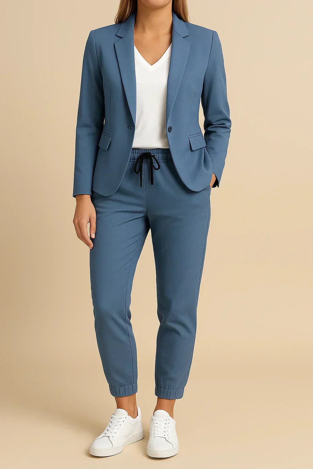Anastazia | elegant set met jas en broek