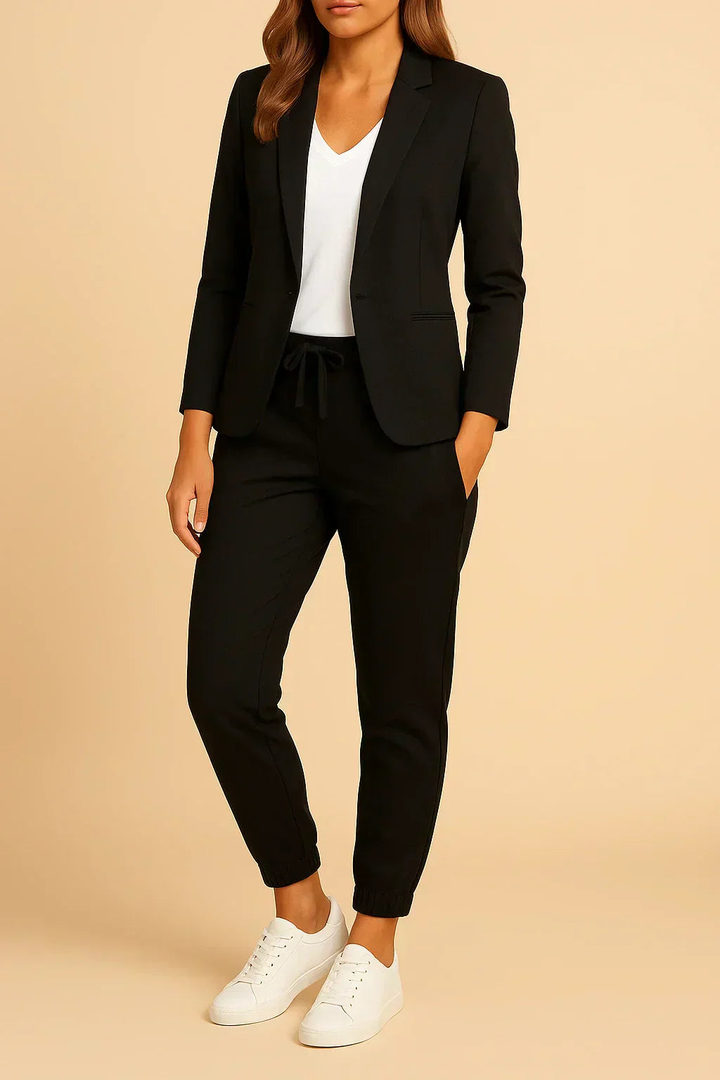 Anastazia | elegant set met jas en broek