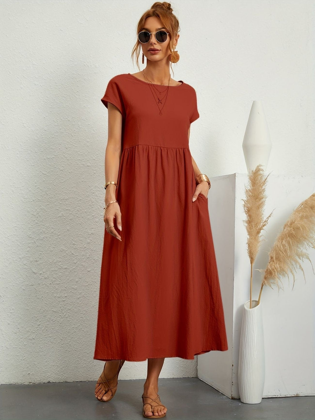 Cintia - Informele Midi Jurk