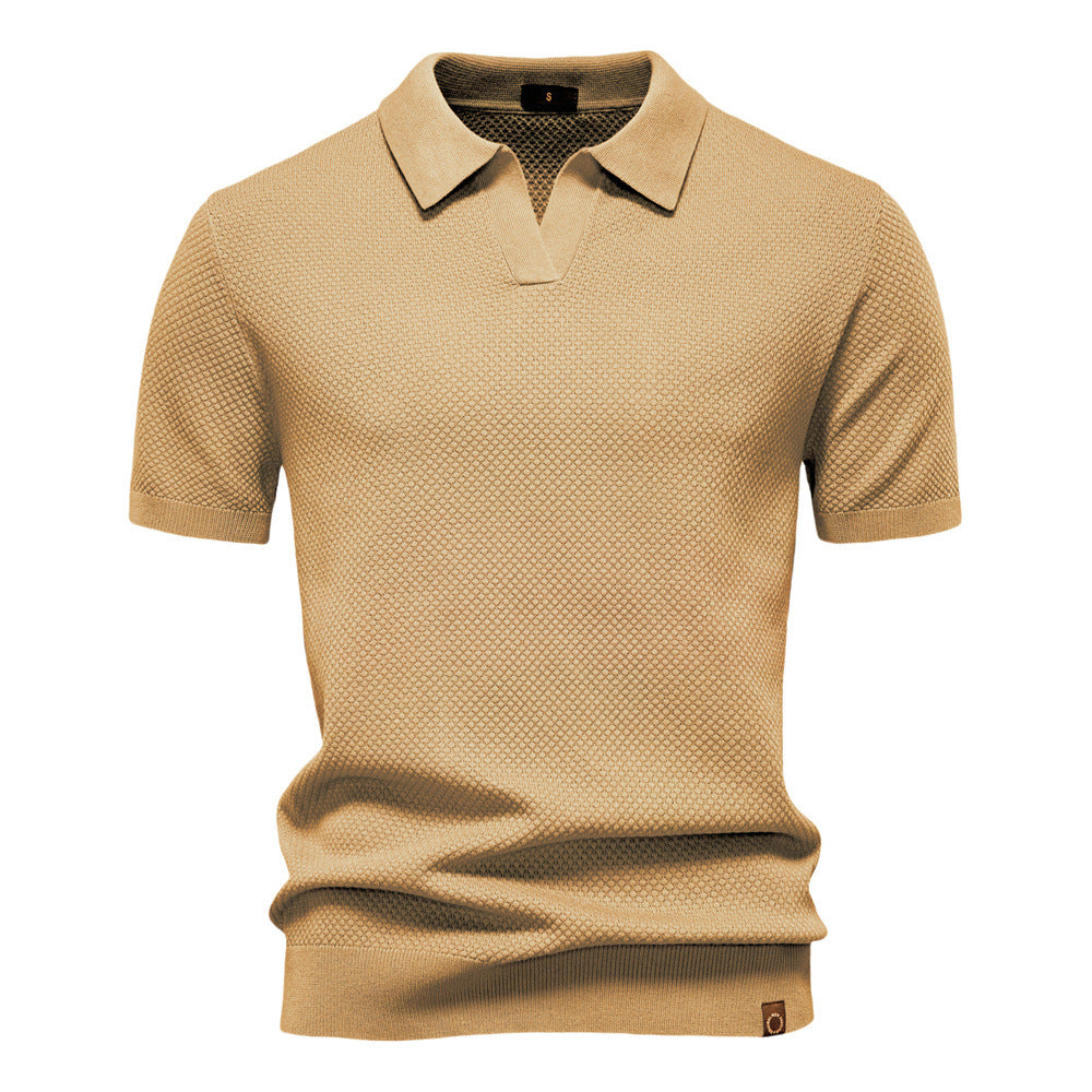Ulrich – Gestructureerd Polo-Shirt