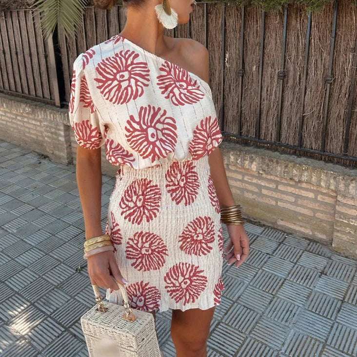 Bernadina | Kort zomers casual jurk
