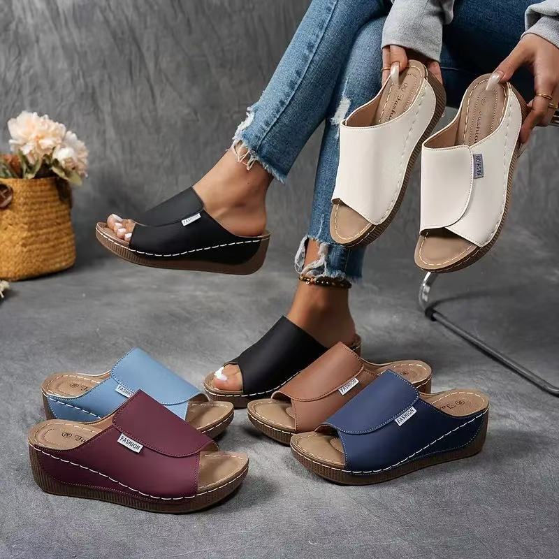 Ebba™ | Comfortabele slides met voetbogensteun