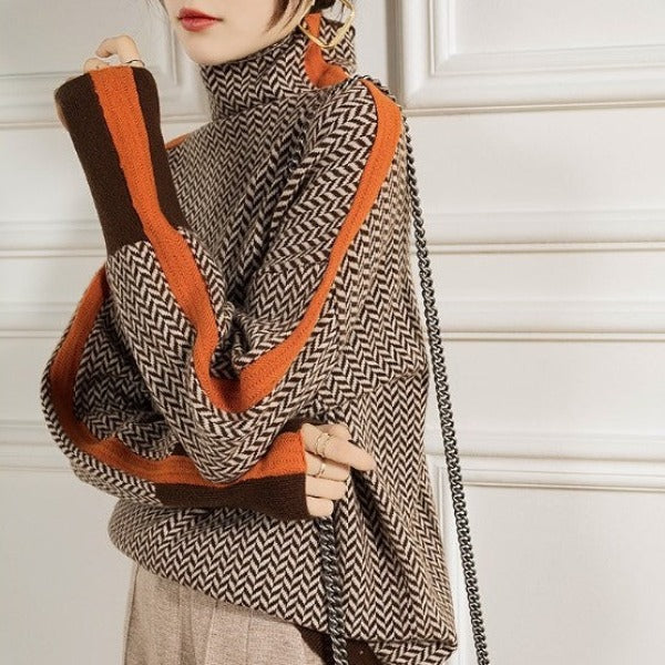 Marie | Coltrui met opvallende contrasterende strepen