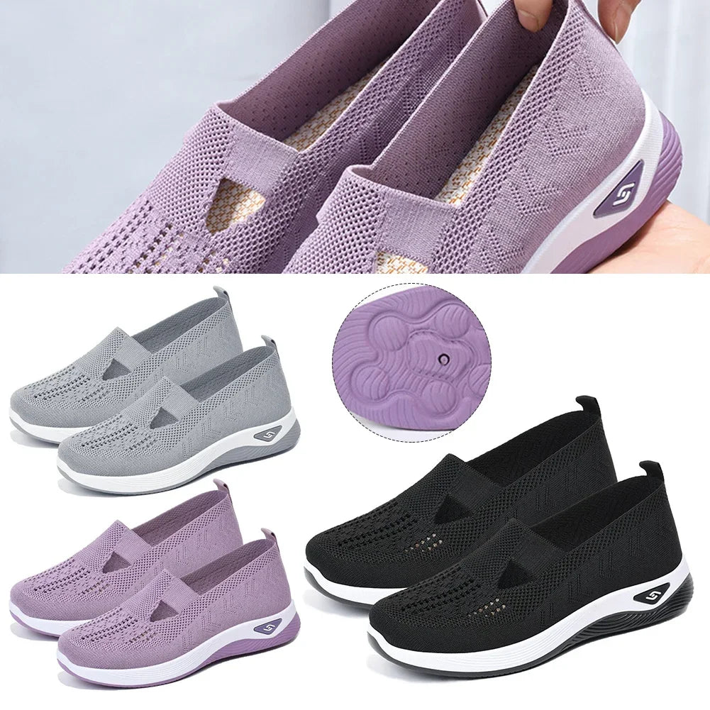 Dames ademende barefoot schoenen – orthopedisch, antislip en met boogondersteuning