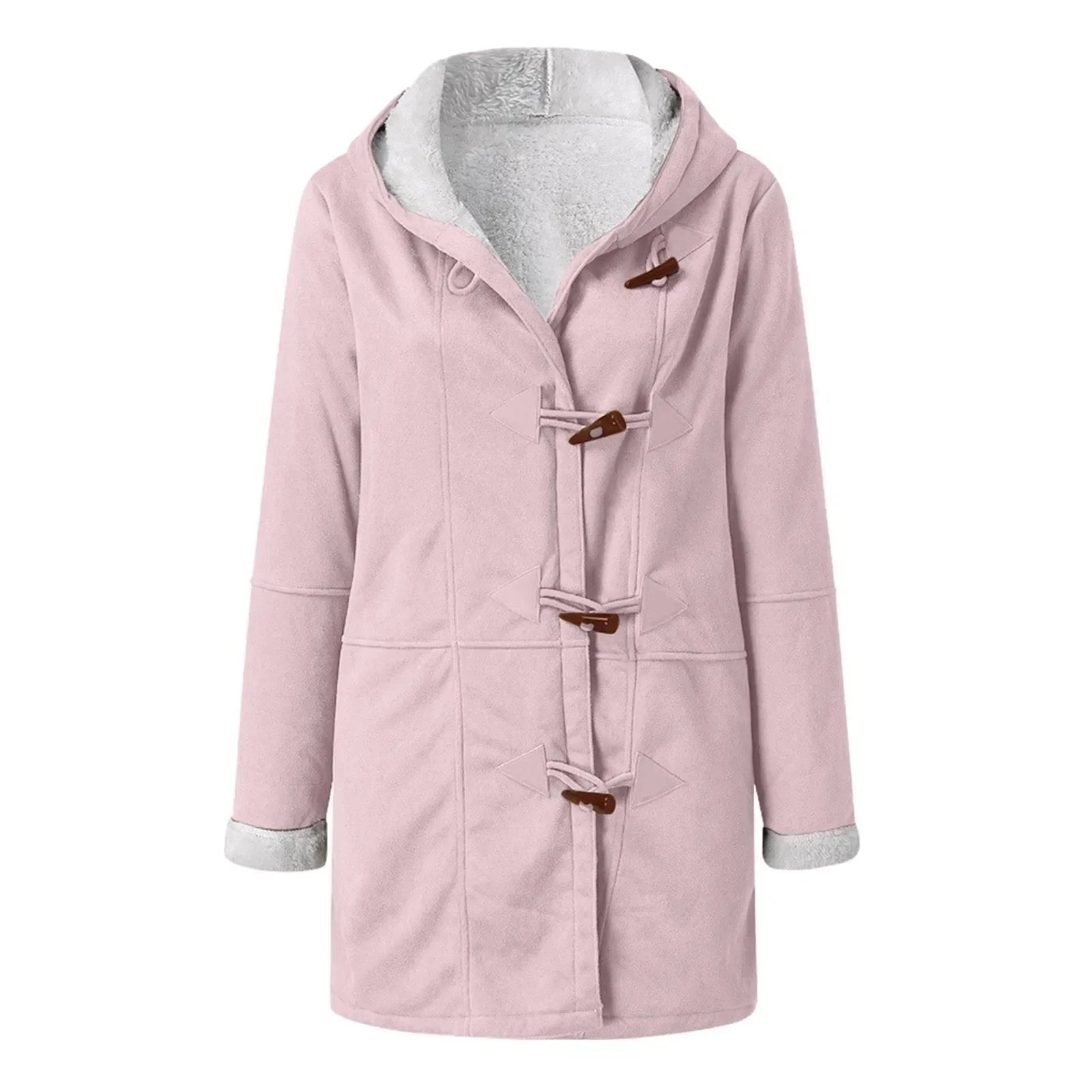 Aria | Elegante warme losse jas met capuchon