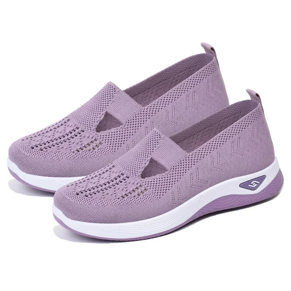 Dames ademende barefoot schoenen – orthopedisch, antislip en met boogondersteuning