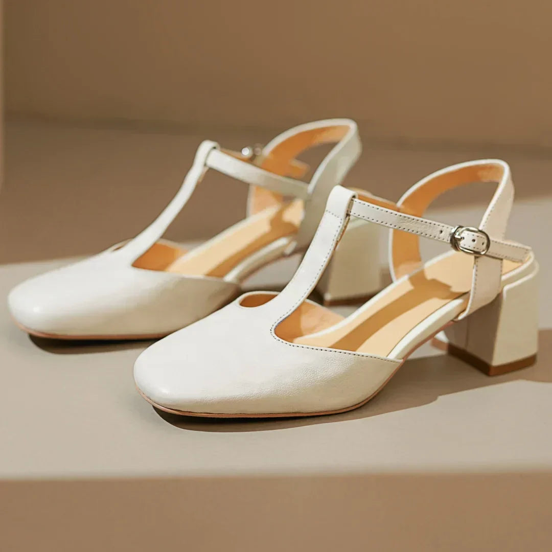 Kace | Leren Mary Janes