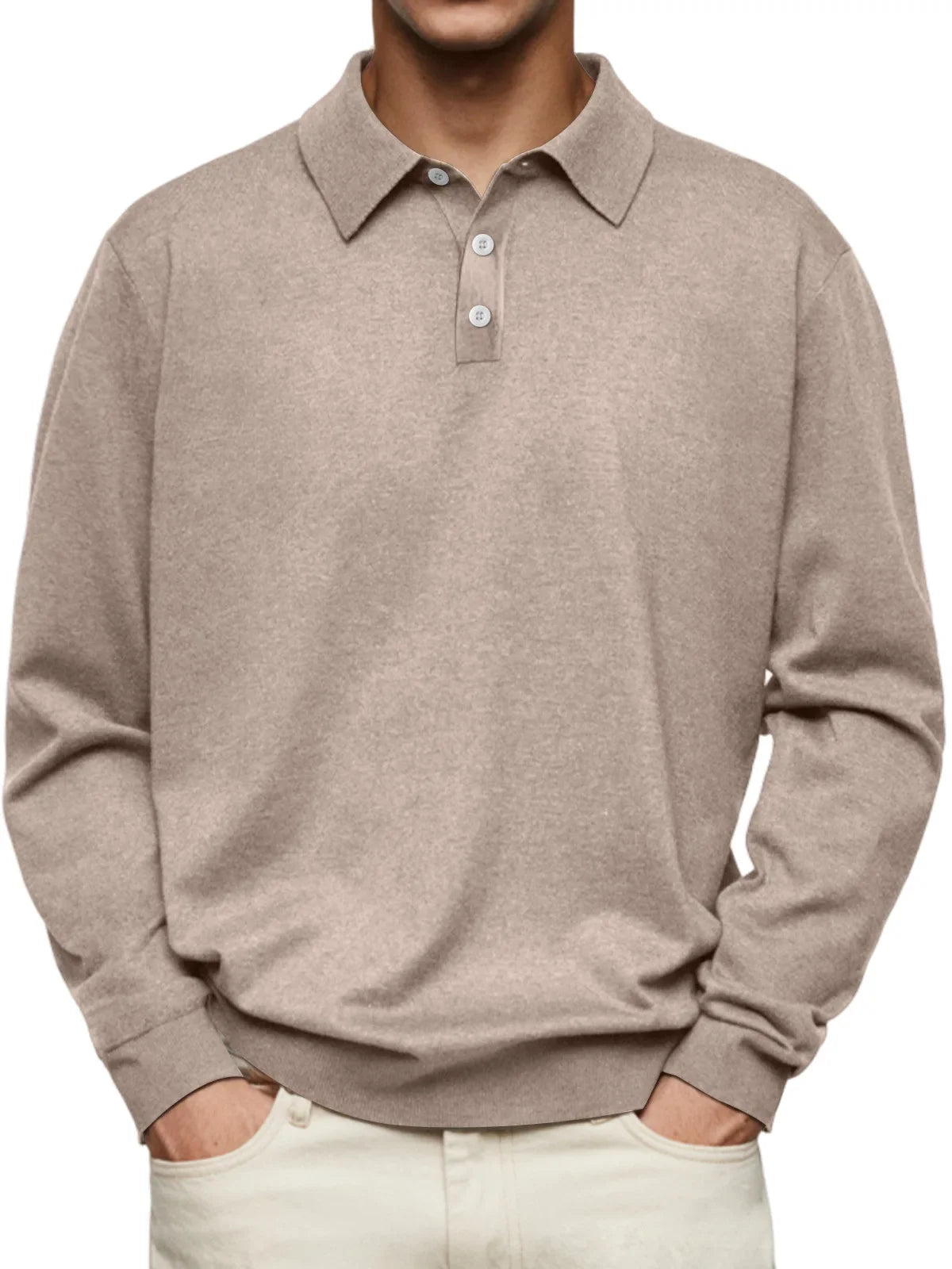 Koelman™ | Casual Poloshirt Met Lange Mouwen