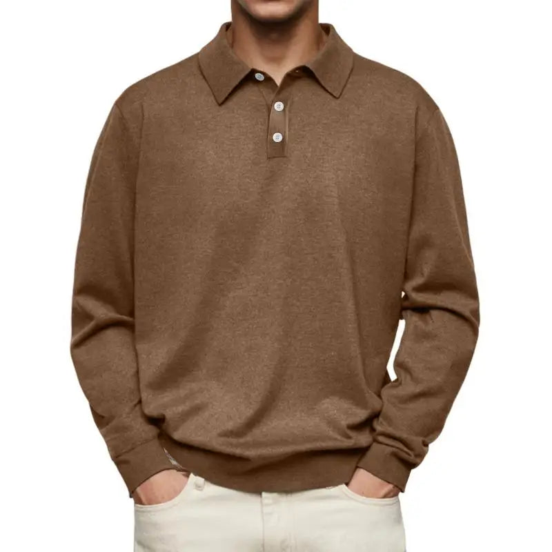 Koelman™ | Casual Poloshirt Met Lange Mouwen