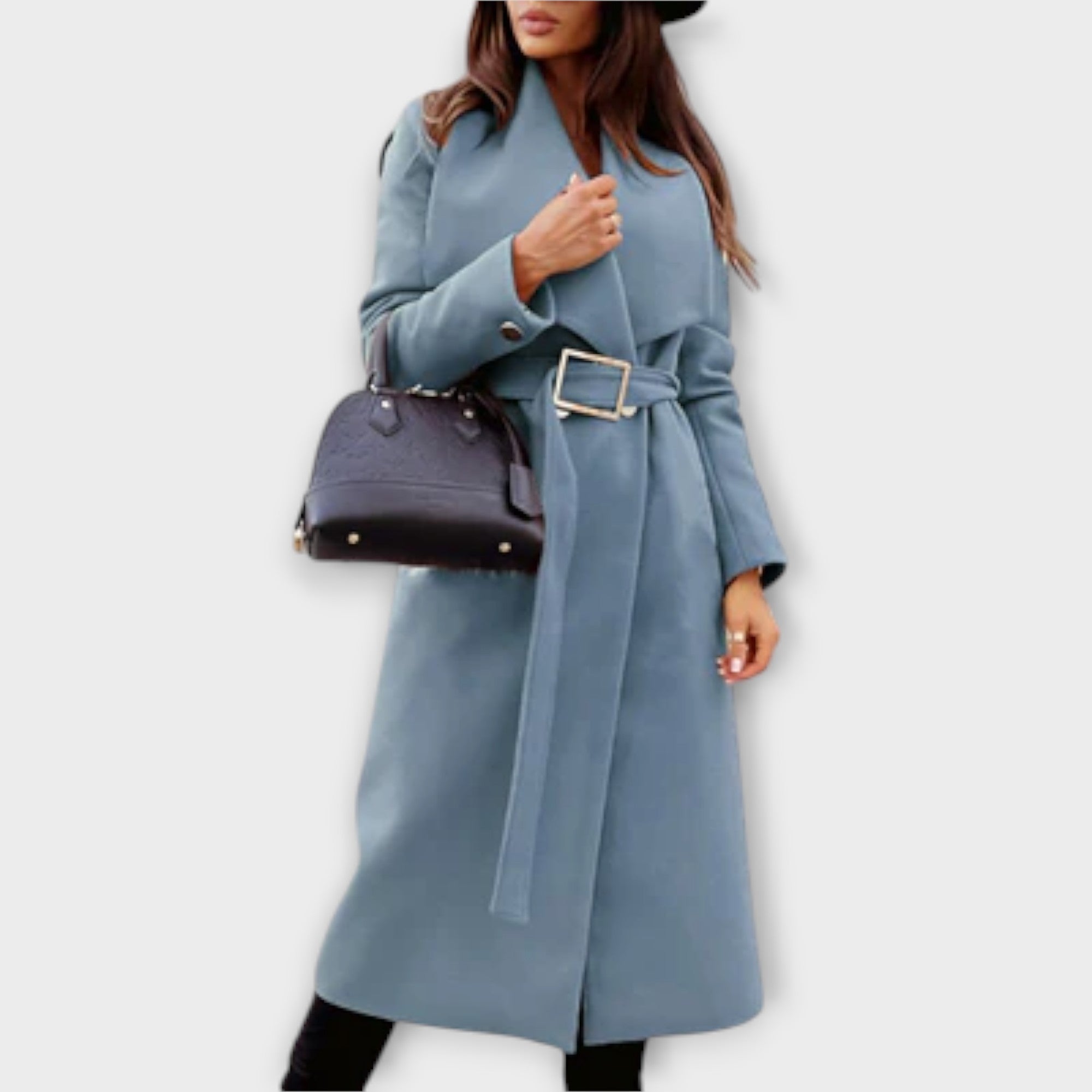 Muriel – Getailleerde jas met riem