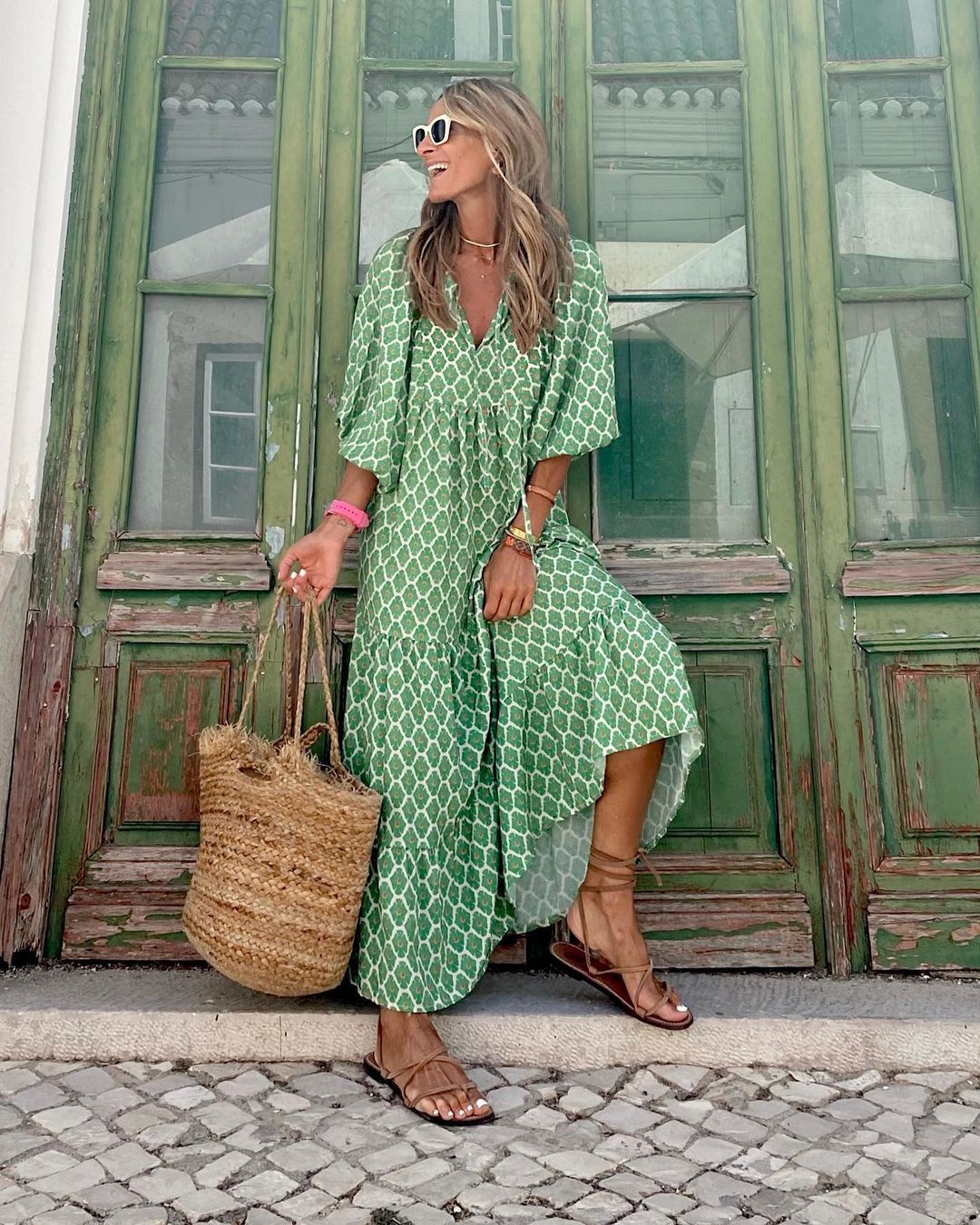 Fleur | Maxi Bohemisch Jurk
