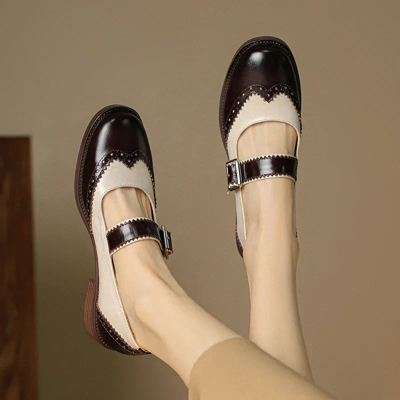 Miana | Leren Mary Janes