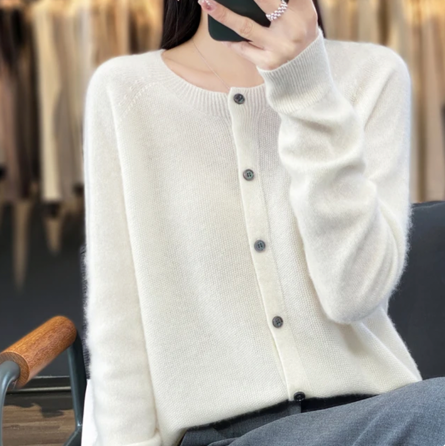 Anna | Merinowol Cardigans