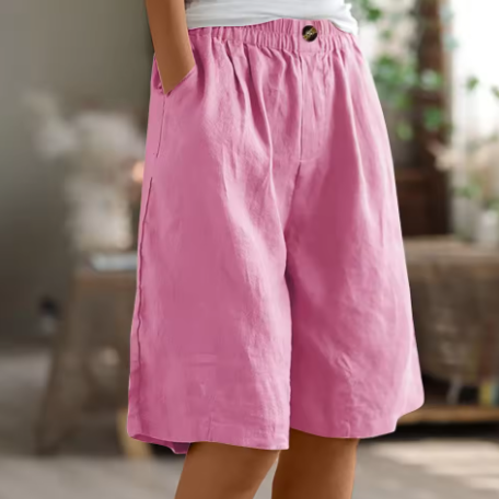 Frances - Korte Broek en Comfortabel Katoen