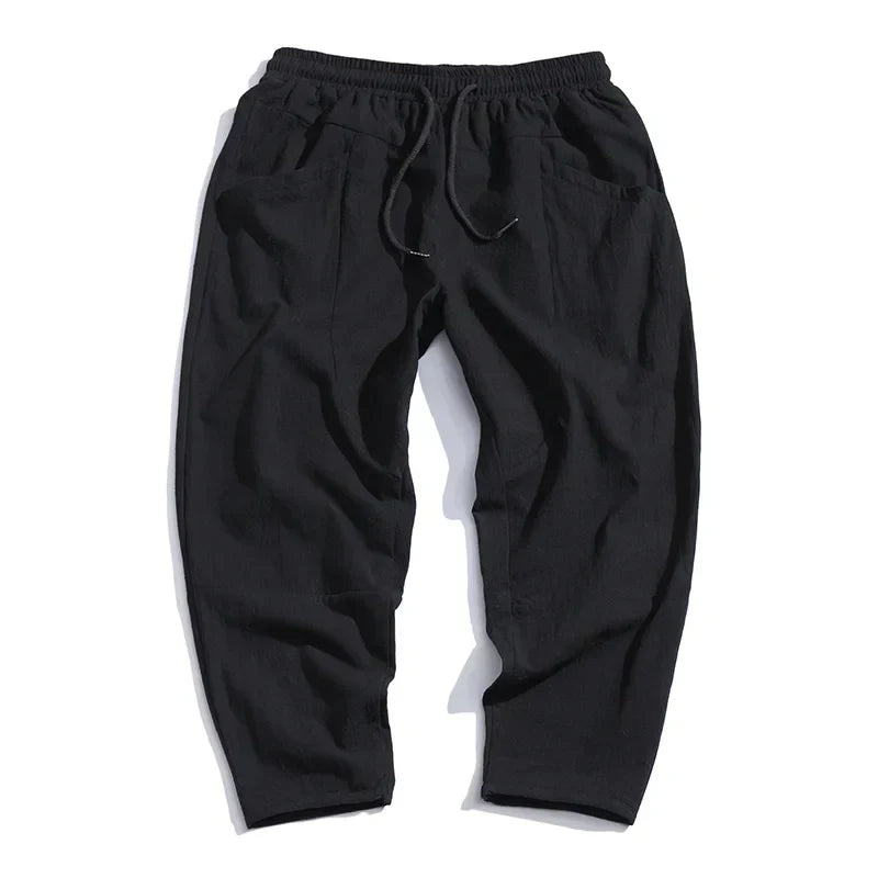 Koelman | Kyoto Linnen Cropped Broek