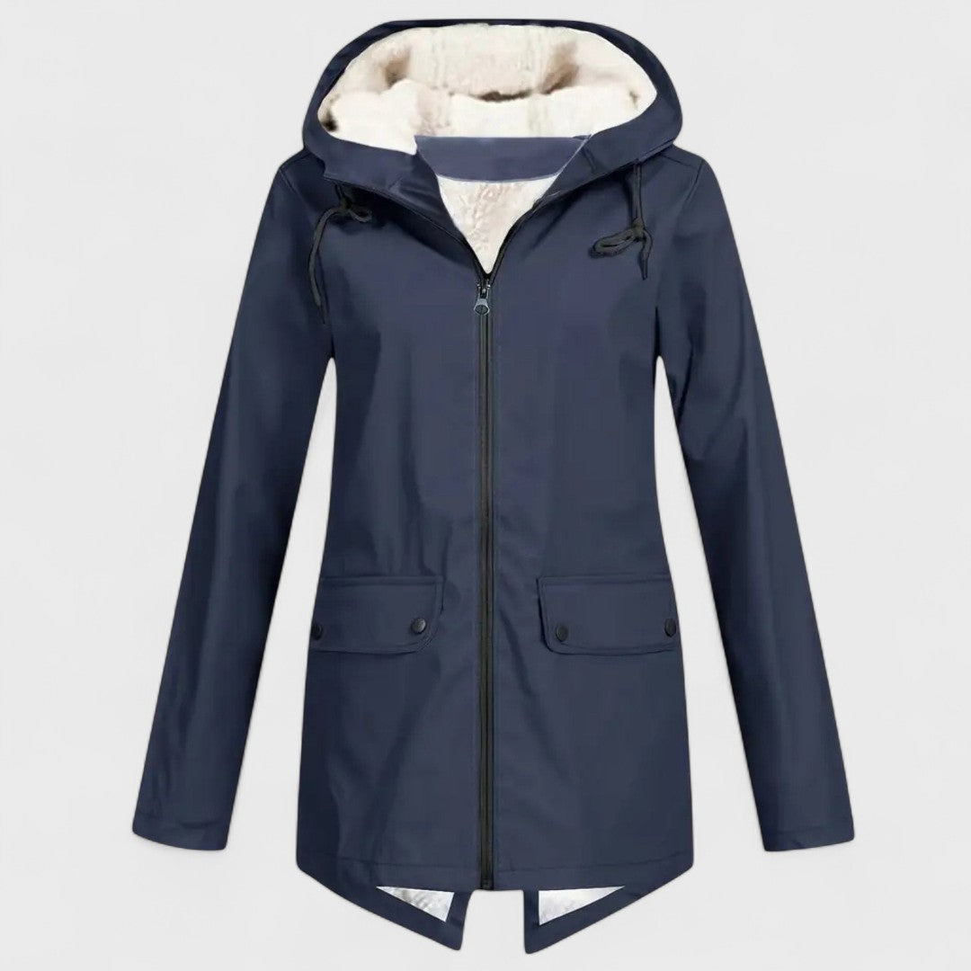 Astrid - Waterdichte parka met fleece voering