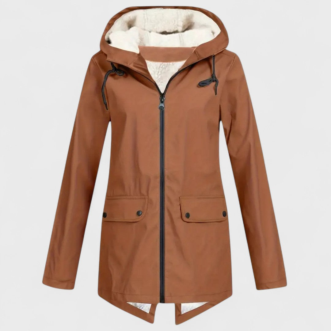 Astrid - Waterdichte parka met fleece voering