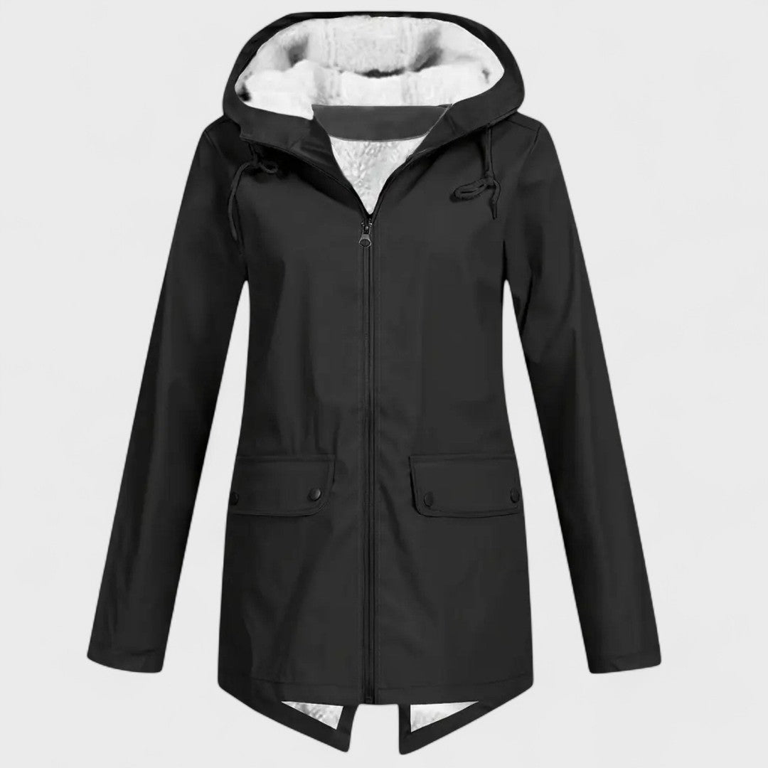 Astrid - Waterdichte parka met fleece voering
