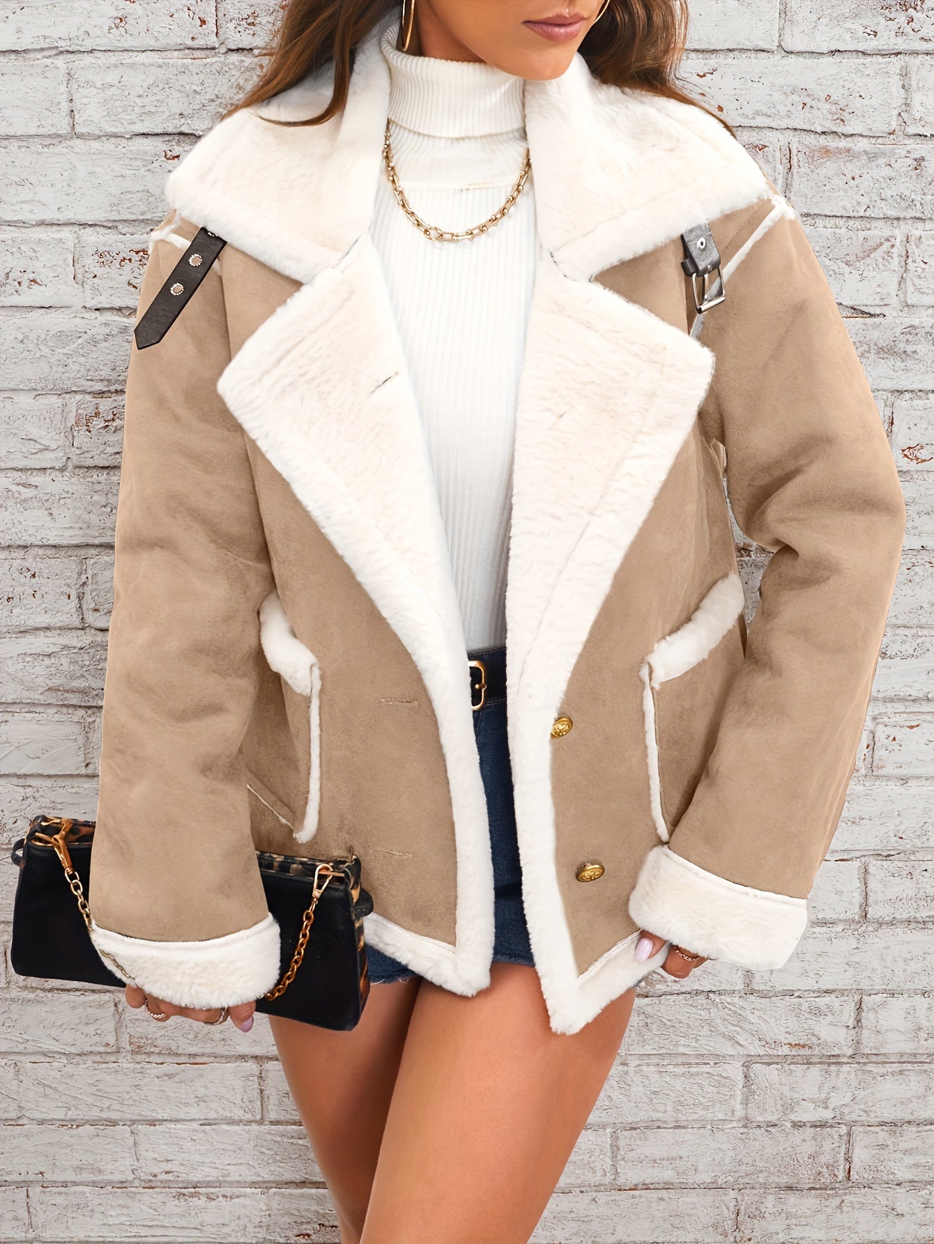 Isabella™ Winterjas Voering van Synthetische Bont