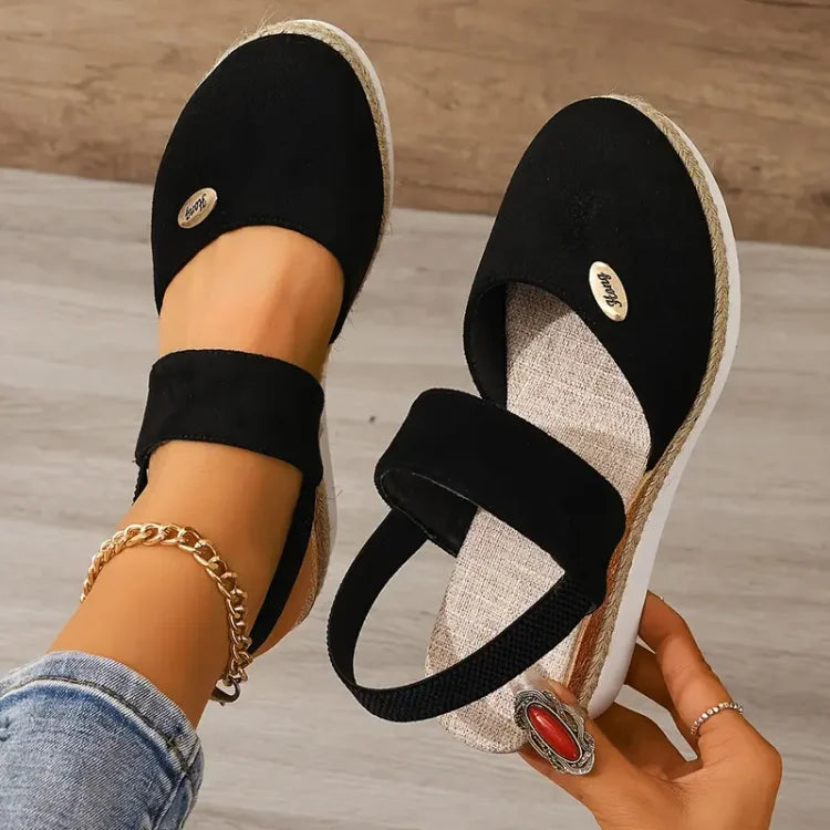 Antonia | Orthopedische sandalen met hak, ademend en ontspannend