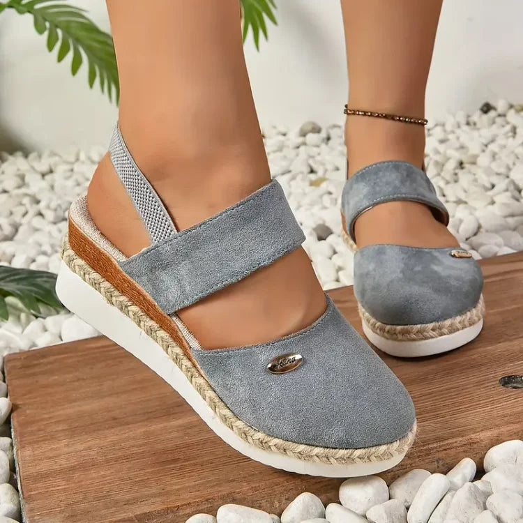 Antonia | Orthopedische sandalen met hak, ademend en ontspannend