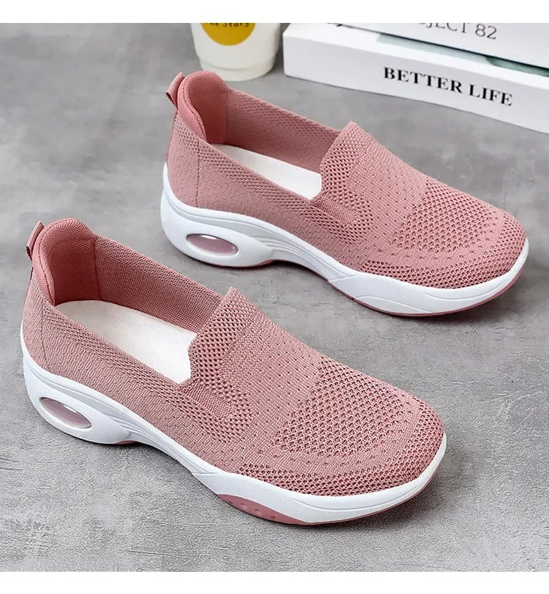 Gitte - Orthopedische Ademende Gebreide Slip-On Sneakers