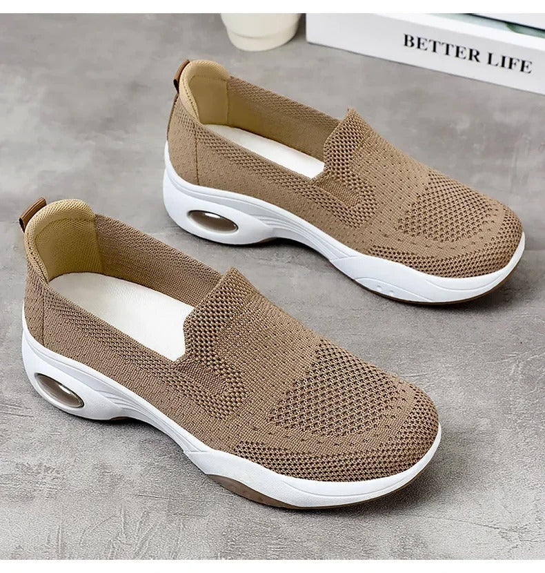 Gitte - Orthopedische Ademende Gebreide Slip-On Sneakers