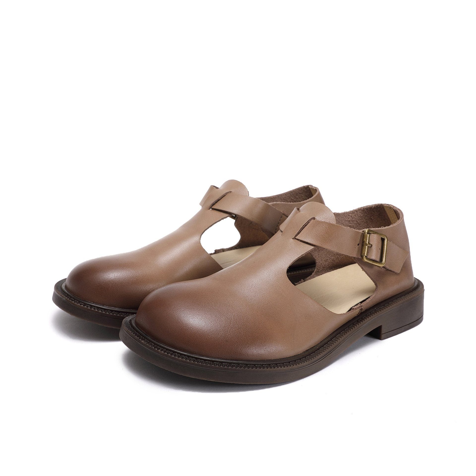 Katee | Leren Mary Janes
