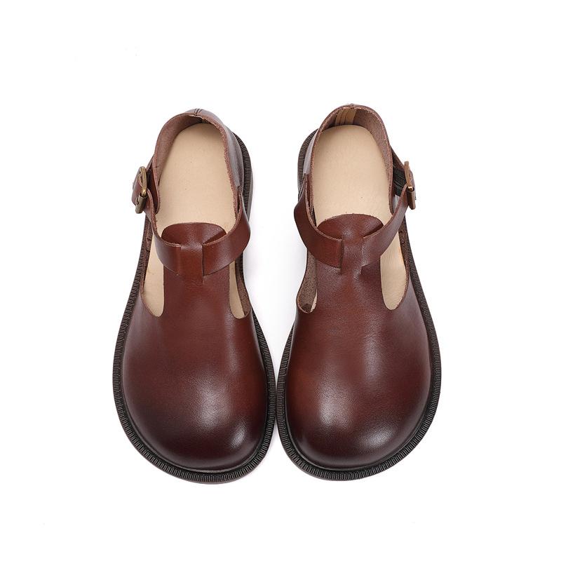 Katee | Leren Mary Janes
