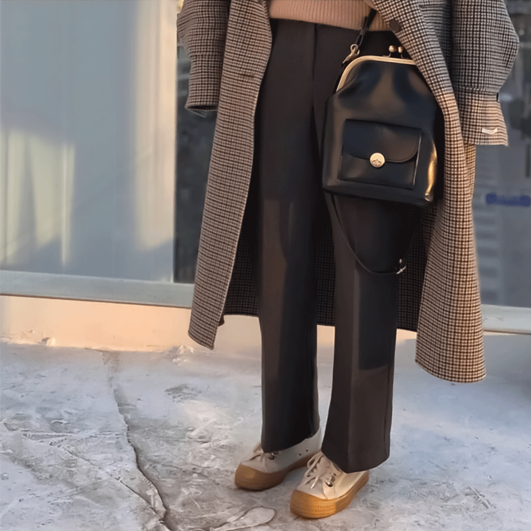 Vintage Sac met Draaisluiting - Het Retro Chic Essentie van Grace