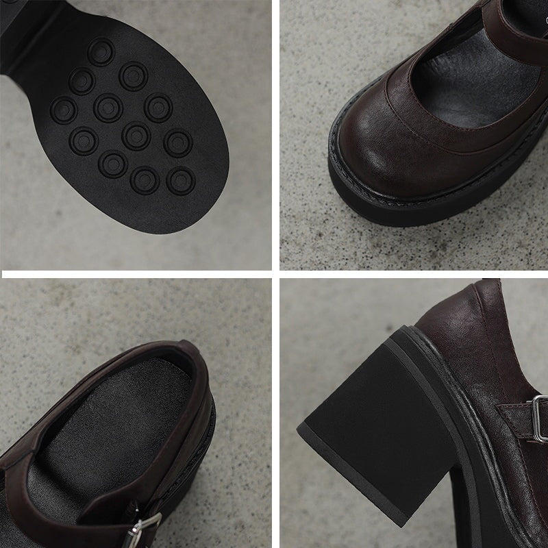 Ivoor | Leren Pumps